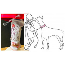 Stickdatei - Hundeliebe 3